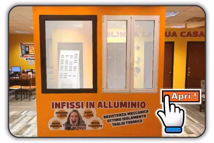 Franchising infissi in alluminio a taglio termico